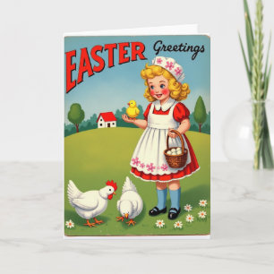 Happy Easter Greetings Card