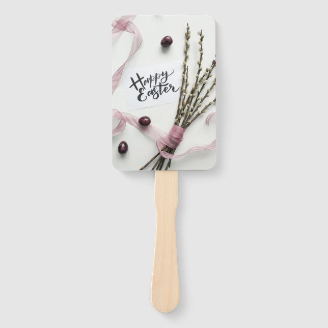 HAPPY EASTER HAND FAN (Front)