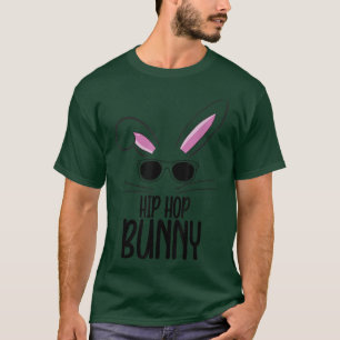 Happy Easter Hip Hop Bunny Easter Day Toddler Boy T-Shirt