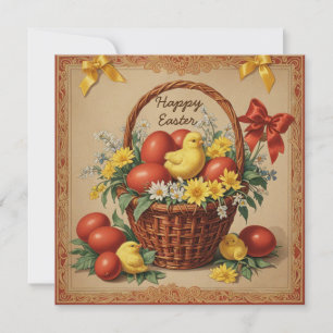 Happy Easter Holiday Card