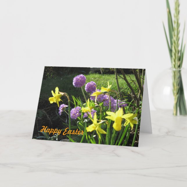 happy easter holiday card (Front)