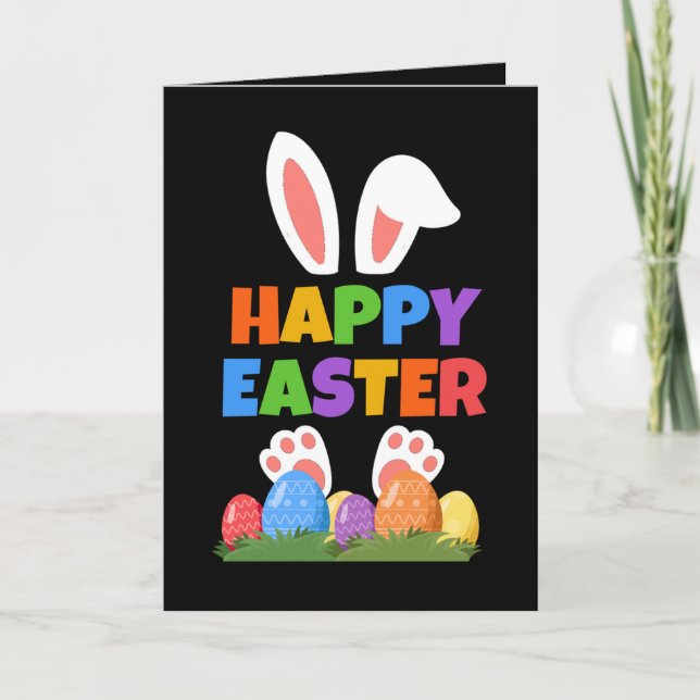 Happy Easter Holiday Card (Front)