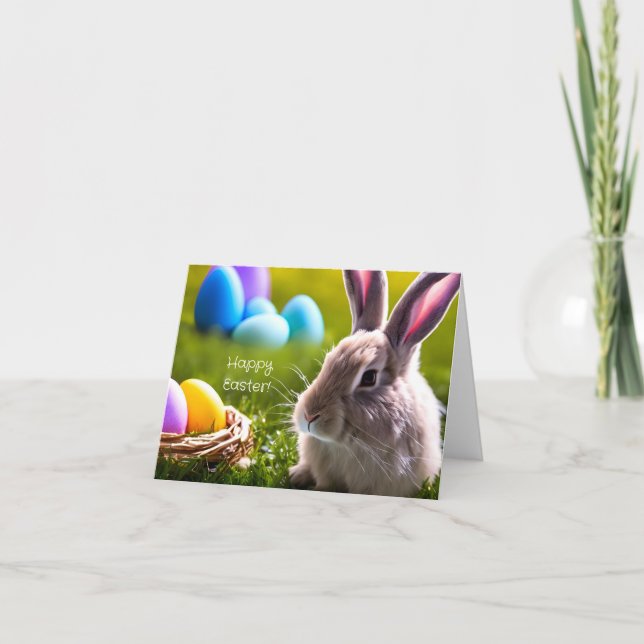 Happy Easter Holiday Card (Front)