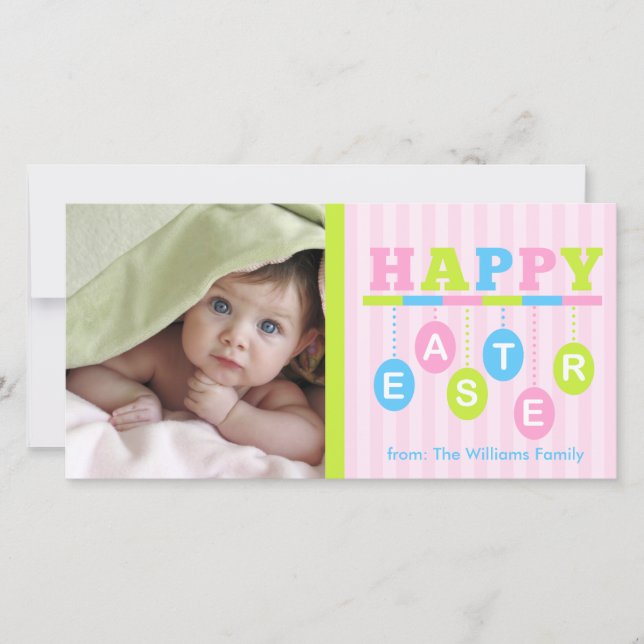 Happy Easter Holiday Card (Front)