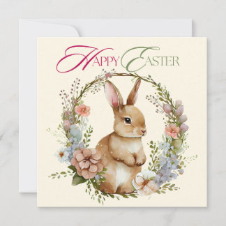 Happy Easter Holiday Card
