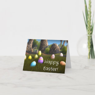 Happy Easter Holiday Card
