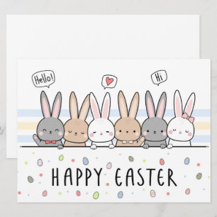 Happy Easter Holiday Card