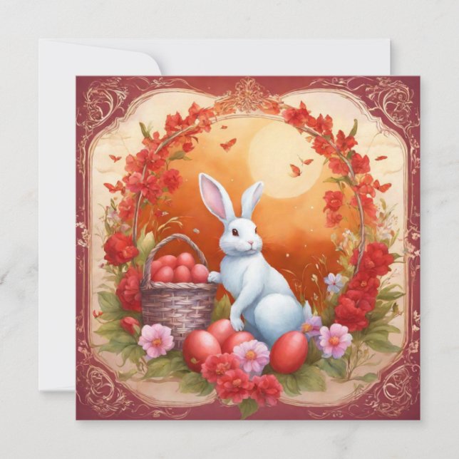 Happy Easter Holiday Card (Front)