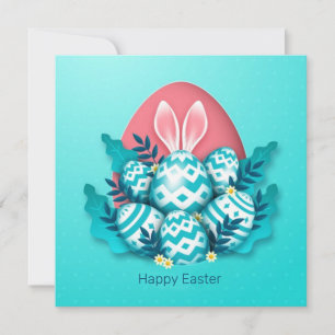 Happy Easter Holiday Card