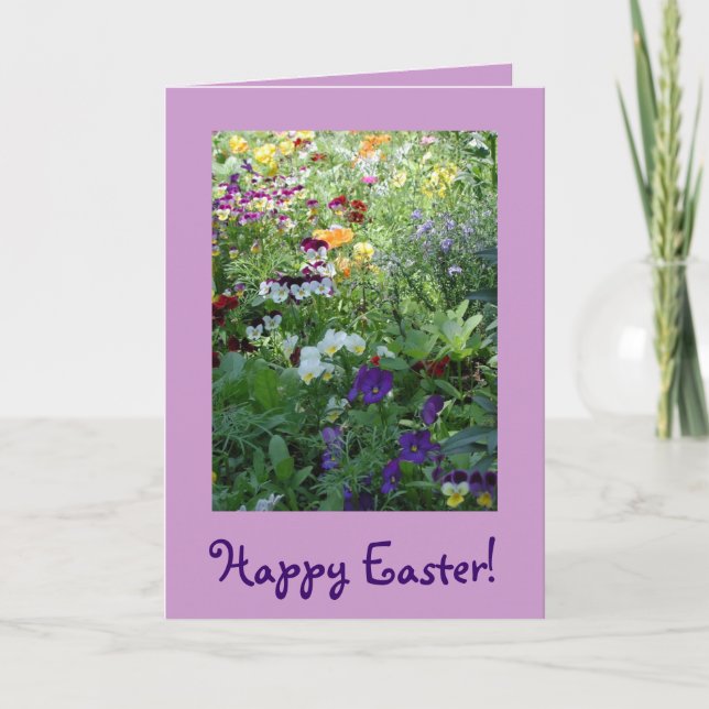 Happy Easter Holiday Card (Front)
