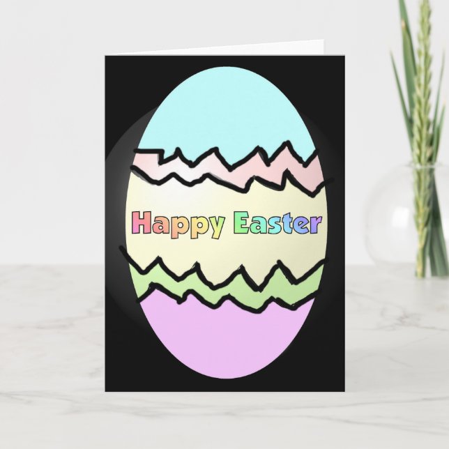 Happy Easter Holiday Card (Front)