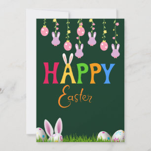 Happy Easter Holiday Card