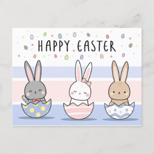 Happy Easter  Holiday Postcard