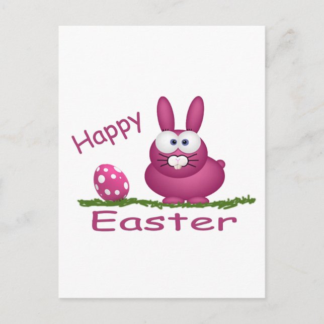 Happy Easter Holiday Postcard (Front)