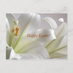 Happy Easter Holiday Postcard