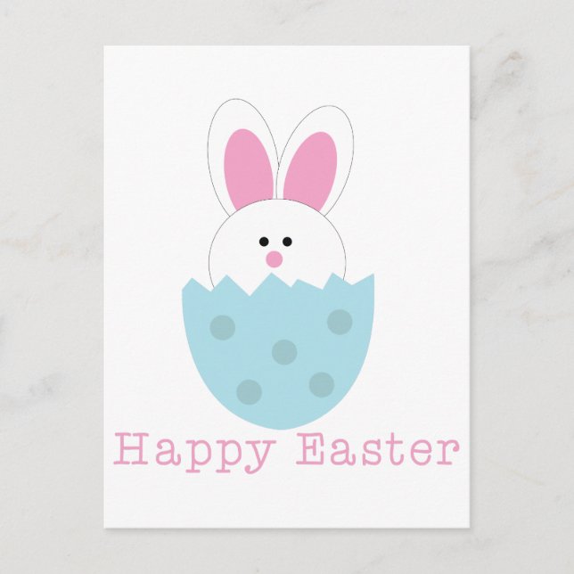 Happy Easter Holiday Postcard (Front)