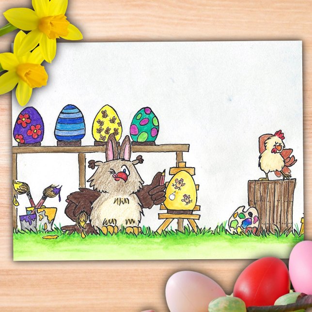 Happy Easter Holiday Postcard (Creator Uploaded)