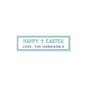 Happy Easter Holy Corss Self-inking Stamp