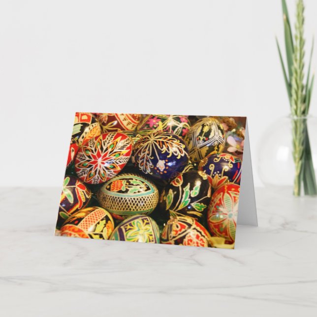 HAPPY EASTER IN **GERMAN** **Frohe Ostern** Holiday Card (Front)