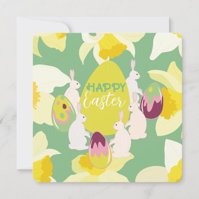 Happy Easter. Invitation (Front)