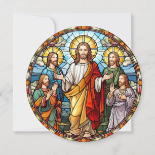 Happy Easter Jesus Christ Disciples Card