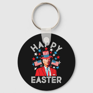 Happy Easter Joe Biden 4th Of July Memorial Indepe Key Ring