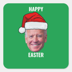 Happy Easter Joe Biden 4th of July Square Sticker