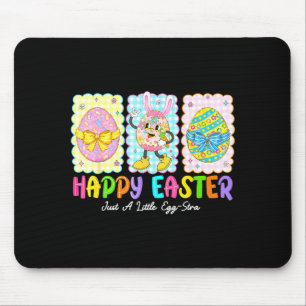 Happy Easter Just A Little Egg-stra Funny Eggs Kid Mouse Pad