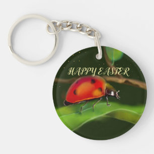 Happy Easter Key Ring