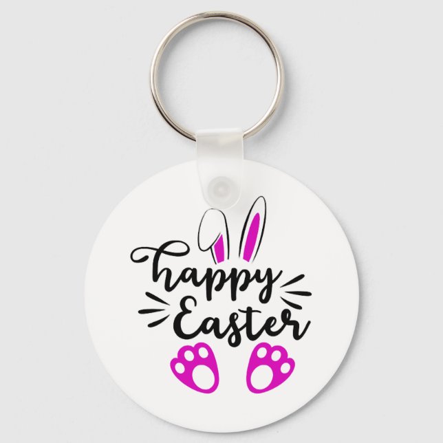 Happy easter            key ring (Front)