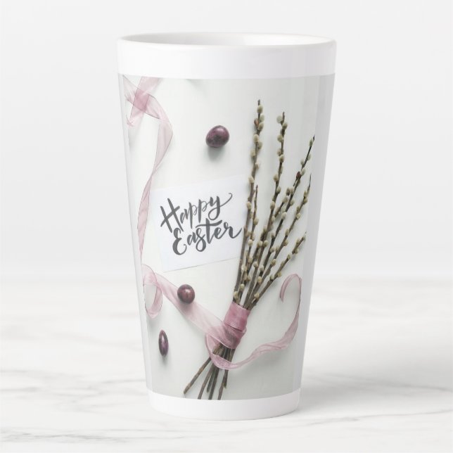 HAPPY EASTER LATTE MUG (Front)