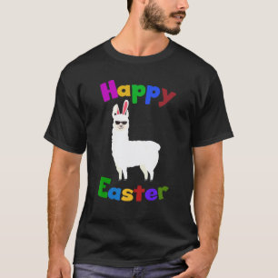 Happy Easter Llama Bunny T-Shirt