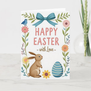 Happy Easter Love Greeting Card