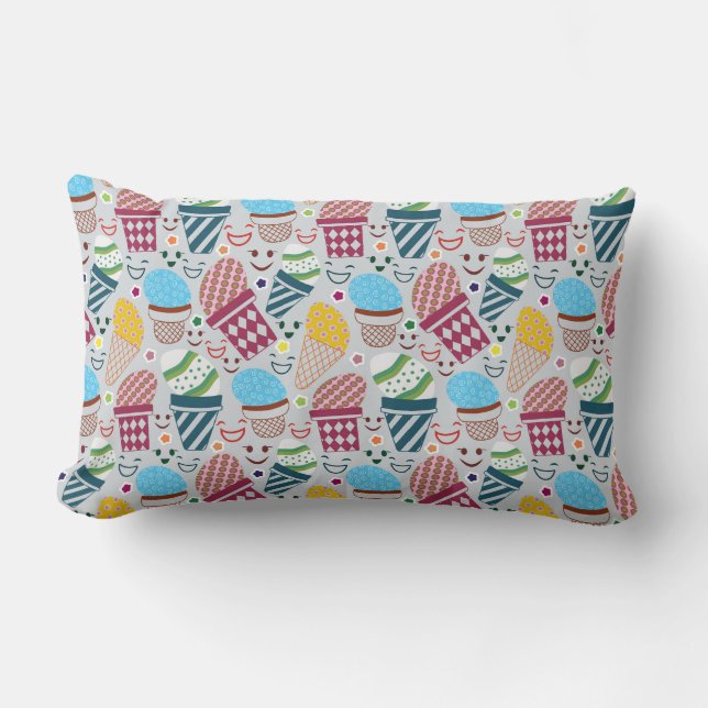 Happy Easter Lumbar Cushion (Front)