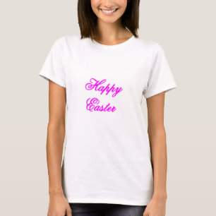 Happy Easter Magenta The MUSEUM Zazzle Gifts T-Shirt