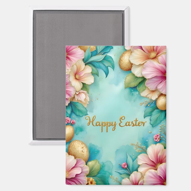 ~ HAPPY EASTER ~  Magnet (Front/Back)