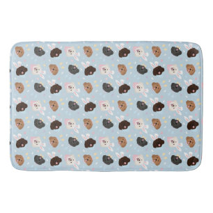 Happy Easter Maltipoo Dogs Bath Mat