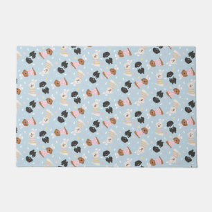 Happy Easter Maltipoo Dogs Doormat