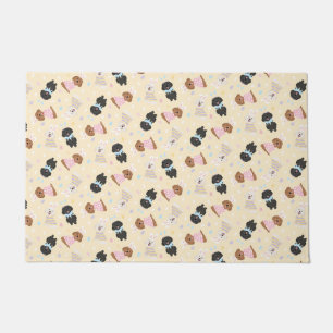 Happy Easter Maltipoo Dogs Doormat