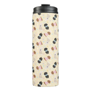 Happy Easter Maltipoo Dogs Thermal Tumbler