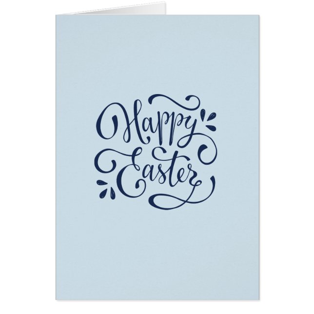 Happy easter modern calligraphy (Front)