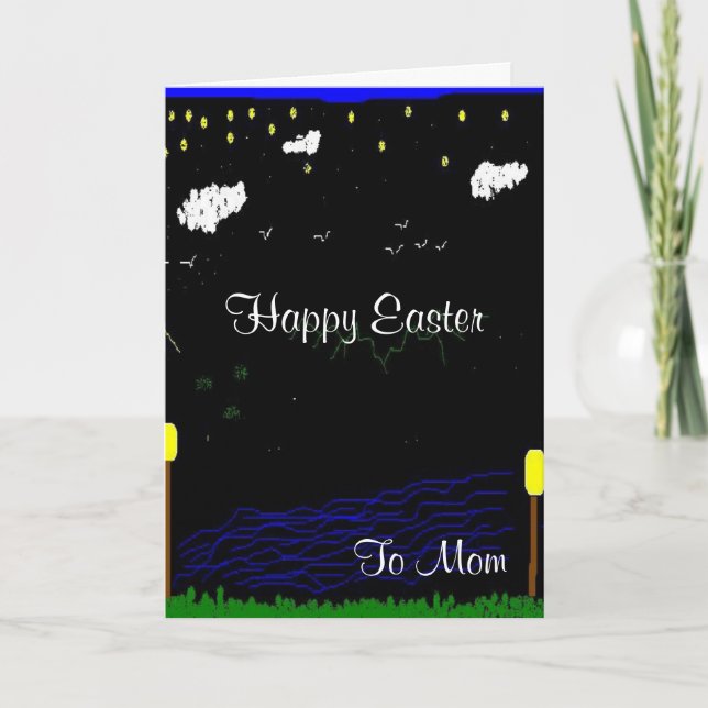 Happy Easter Mother Holiday Card (Front)