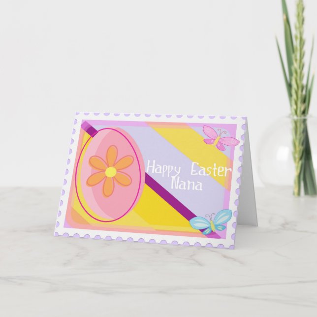 Happy Easter Nana Card (Front)
