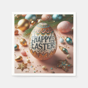 Happy Easter Napkin