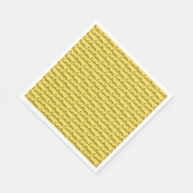 happy Easter Napkin (Corner)