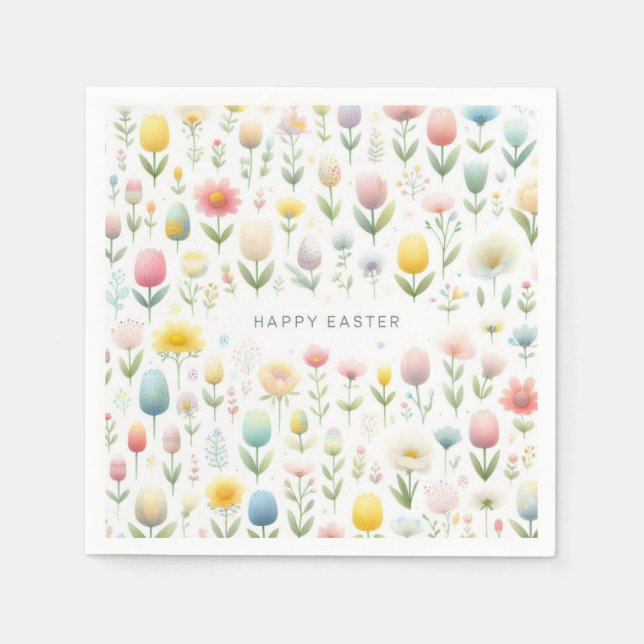 Happy Easter Napkin (Front)