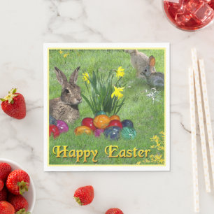 Happy Easter Napkin
