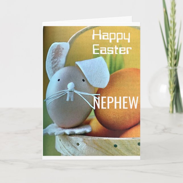 ***HAPPY EASTER NEPHEW*** YOU ARE ONE GOOD EGG!!! CARD (Front)
