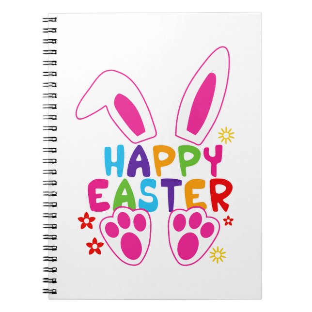 happy easter notebook (Front)