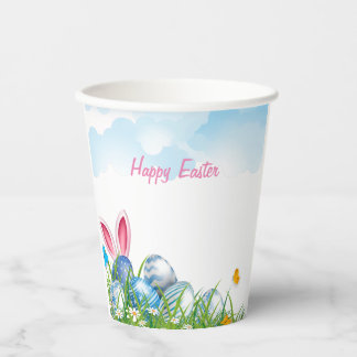 Happy  Easter Paper cup